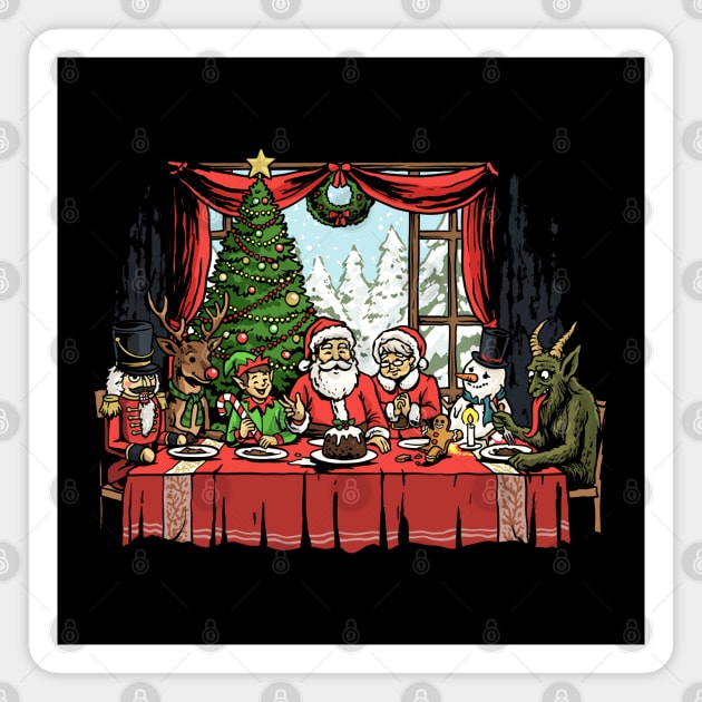 Last Christmas Supper Magnet by GoshWow®